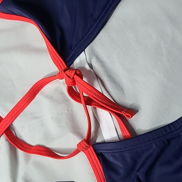 Speedo Navy and Red UPF 50+ Swimwear - Picture 8 of 8